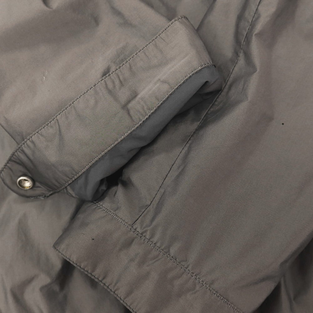 【中古】アルマーニ コレッツォーニ ARMANI COLLEZIONI ポリエステル ダブルジップ フーデッドブルゾン グレー【サイズ46】【 状態ランクC 】【 メンズ 】