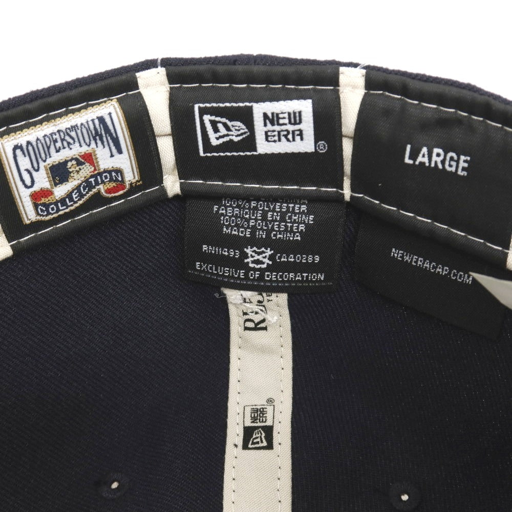【中古】ポロ ラルフローレン Polo Ralph Lauren × NEW ERA POLO RALPH LAUREN50周年記念 ベースボールキャップ 帽子 ネイビー【サイズL】【 状態ランクA 】【 メンズ 】