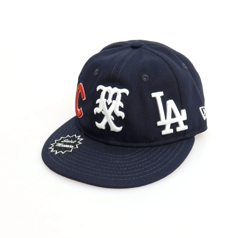 【中古】セント マイケル SAINT Mxxxxxx × NEW ERA MLB WORLD TOUR TOKYO SERIES 2025 ベースボールキャップ 帽子 ダークネイビー【 状態ランクB 】【 メンズ 】