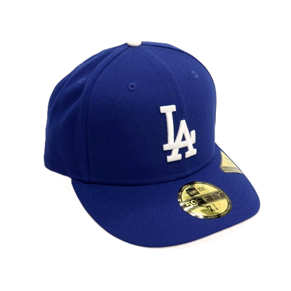 【中古】ニューエラ NEW ERA ポリエステル ベースボールキャップ 帽子 ブルー【サイズ7 3/8(58.7cm)】【 状態ランクA 】【 メンズ 】