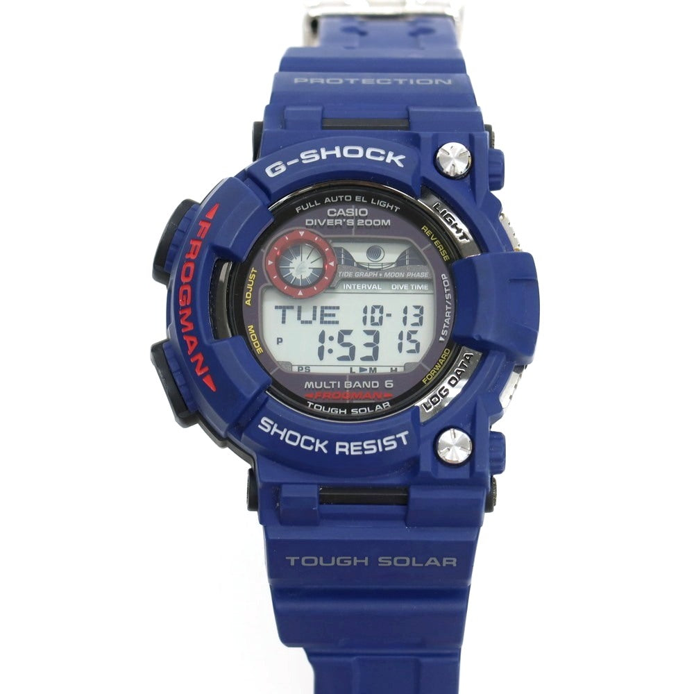 【中古】ジーショック G-SHOCK MEN IN NAVY GWF-1000NV 腕時計 ライトネイビー【 状態ランクB 】【 メンズ 】