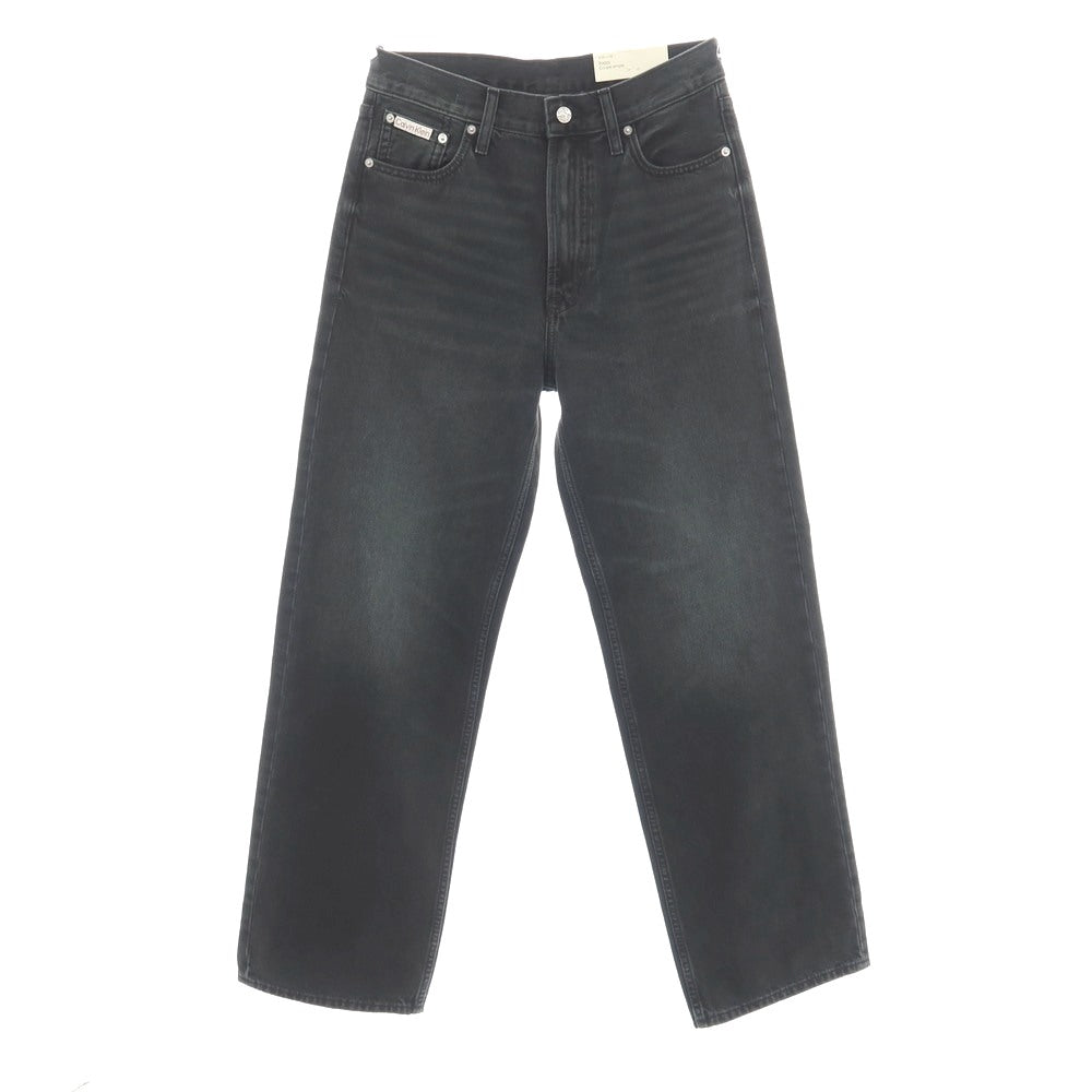 【中古】【未使用】カルバンクラインジーンズ Calvin klein Jeans Baggy Coupe ample コットン デニムパンツ ジーンズ グレーブラック【サイズ28】【 状態ランクS 】【 メンズ 】