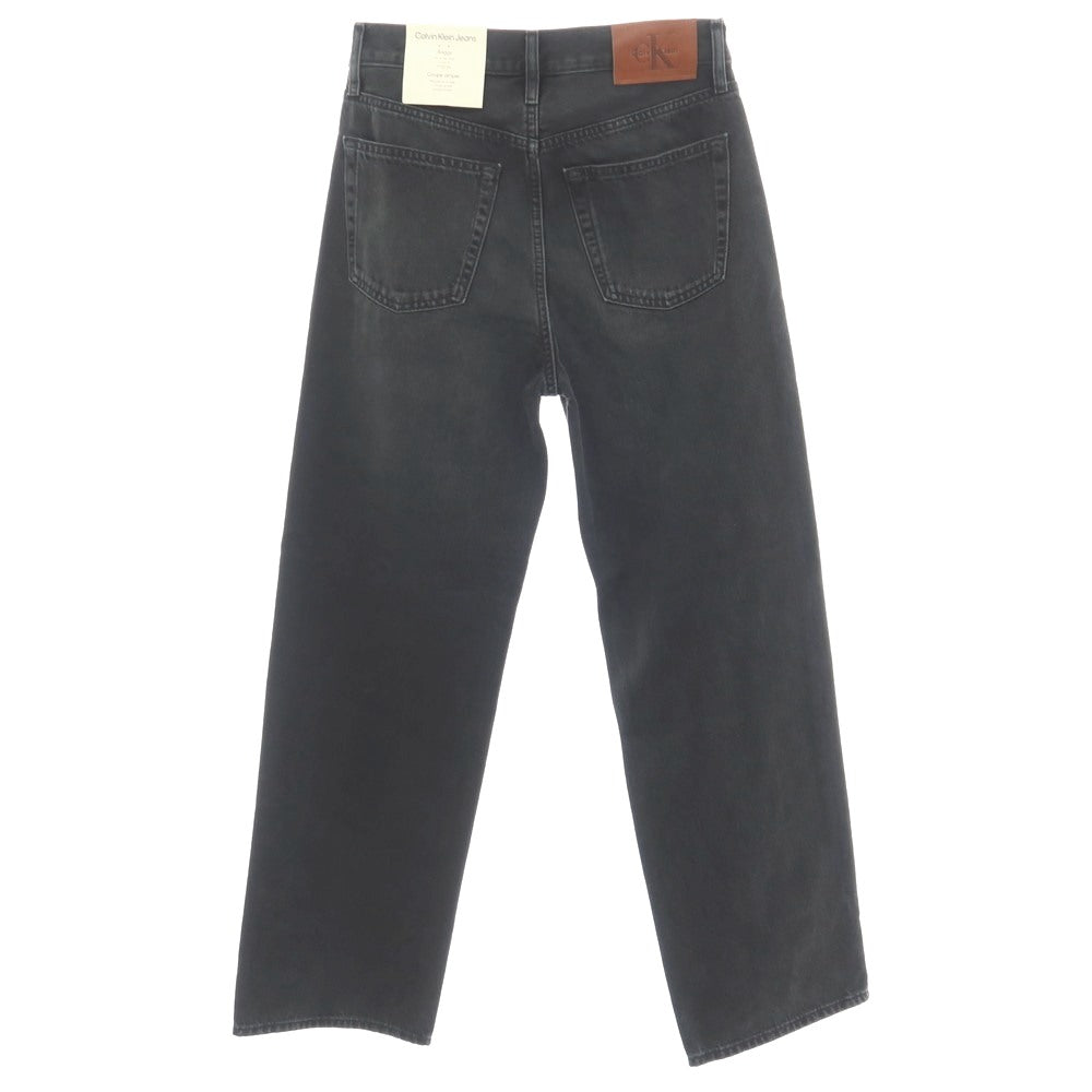 【中古】【未使用】カルバンクラインジーンズ Calvin klein Jeans Baggy Coupe ample コットン デニムパンツ ジーンズ グレーブラック【サイズ28】【 状態ランクS 】【 メンズ 】