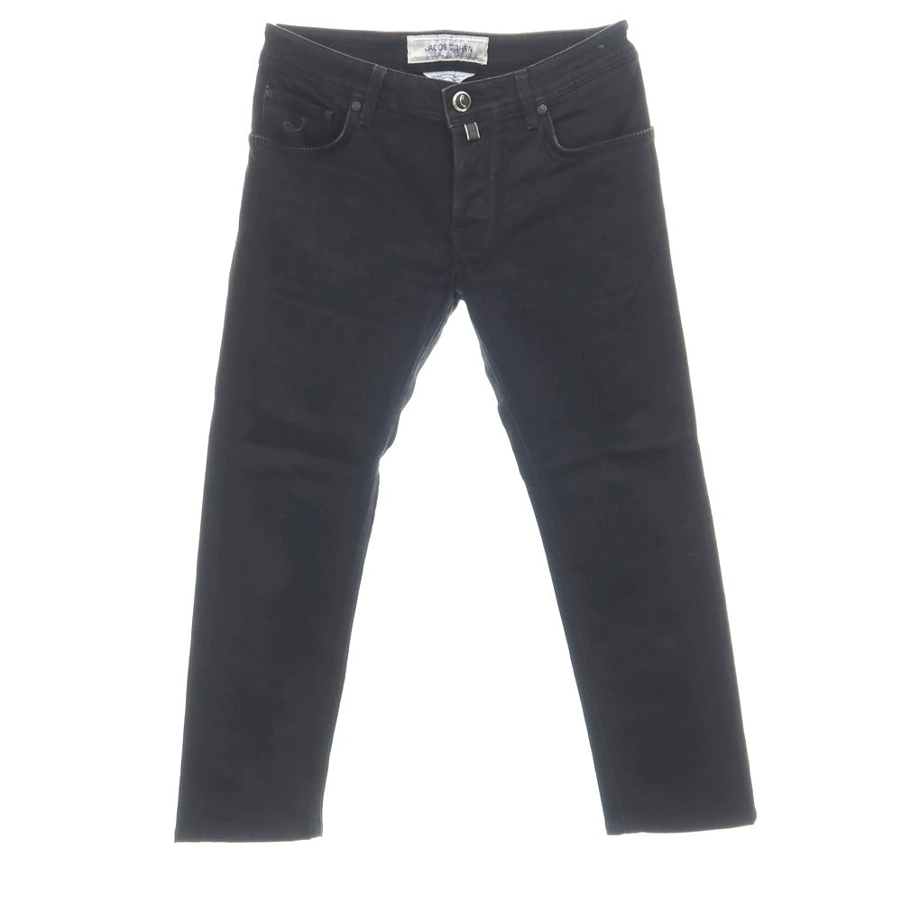 【中古】ヤコブコーエン JACOB COHEN J622 ストレッチ コットンレーヨン デニムパンツ ジーンズ ブラック【サイズ32】【 状態ランクC 】【 メンズ 】