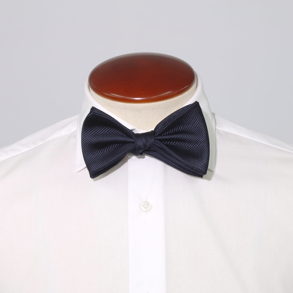 【新品】ココン COCON 刻々 - 無地|KOKKOKU SOLID 手結び ボウタイ 蝶ネクタイ ネイビー【 状態ランクN 】【 メンズ 】