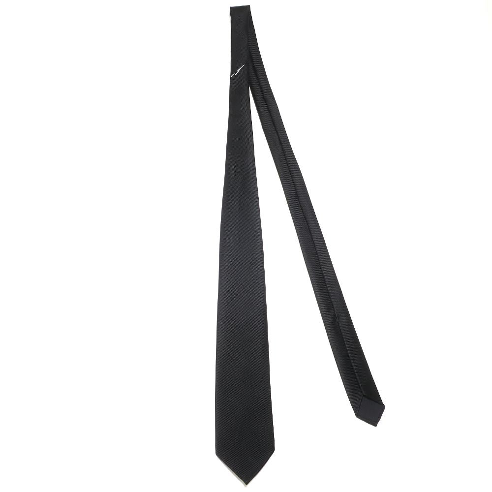 【新品】ココン COCON 刻々 - 無地|KOKKOKU SOLID 無地ネクタイ ハンドメイドセッテピエゲ ブラック(レベル7)【 状態ランクN 】【 メンズ 】