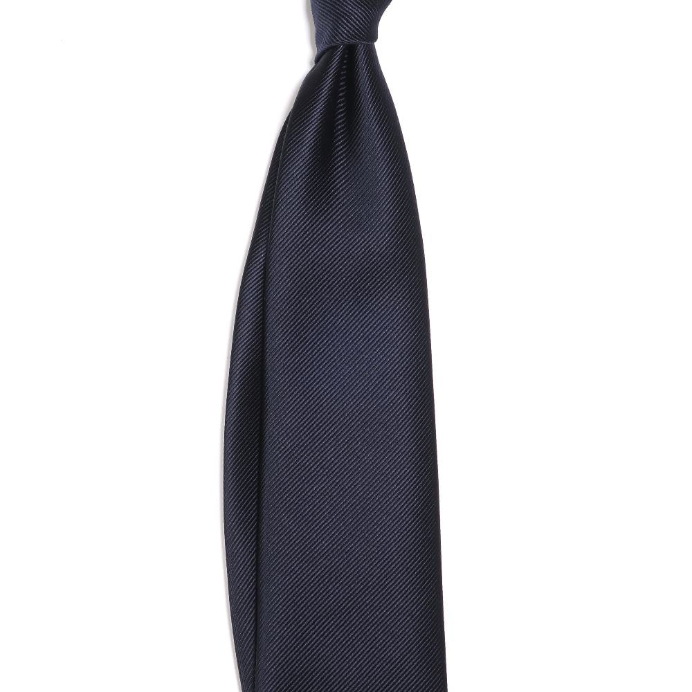 【新品】ココン COCON 刻々 - 無地|KOKKOKU SOLID 無地ネクタイ ハンドメイドセッテピエゲ ネイビー【 状態ランクN 】【 メンズ 】