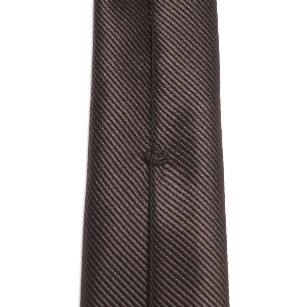 【新品】ココン COCON 刻々 - 無地|KOKKOKU SOLID 無地ネクタイ ハンドメイドトレピエゲ ブラウン【 状態ランクN 】【 メンズ 】