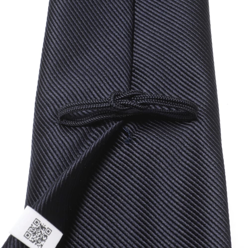 【新品】ココン COCON 刻々 - 無地|KOKKOKU SOLID 無地ネクタイ ハンドメイドトレピエゲ ネイビー【 状態ランクN 】【 メンズ 】