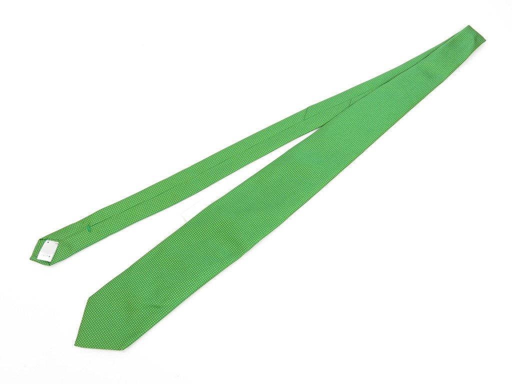 【新品】アルテア Altea ドット柄ネクタイ
 グリーン【GRN】【S/S/A/W】【状態ランクN】【メンズ】
【778890】 EPD