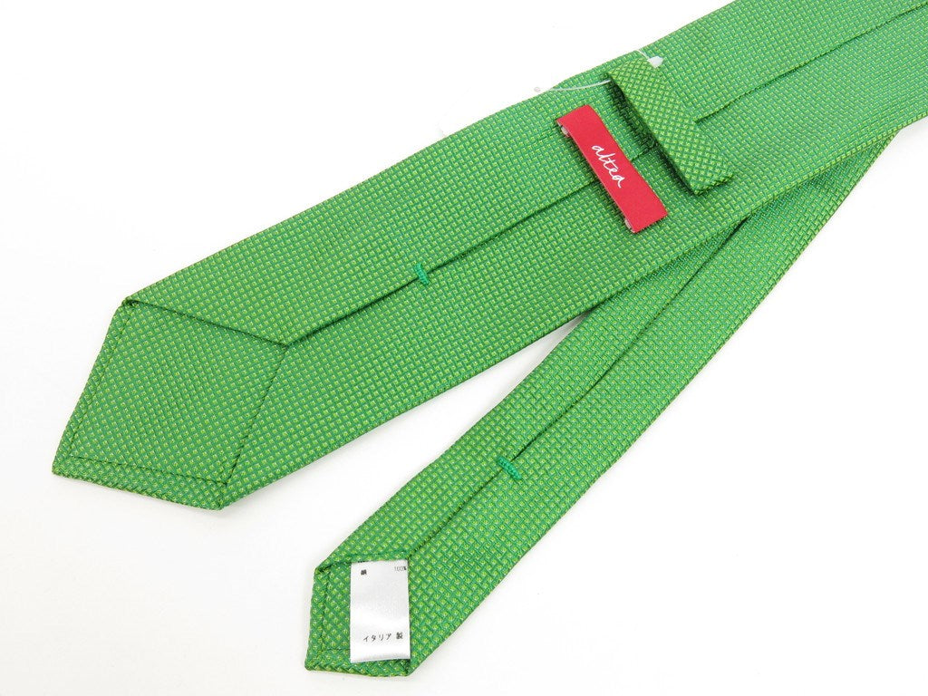 【新品】アルテア Altea ドット柄ネクタイ
 グリーン【GRN】【S/S/A/W】【状態ランクN】【メンズ】
【778890】 EPD