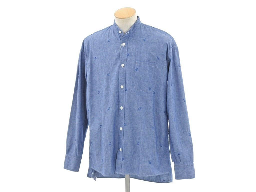 【新品】イレブンティ eleventy カジュアルシャツ
 ブルー系【サイズ38】【BLU】【S/S/A/W】【状態ランクN】【メンズ】
【769879】 EPD