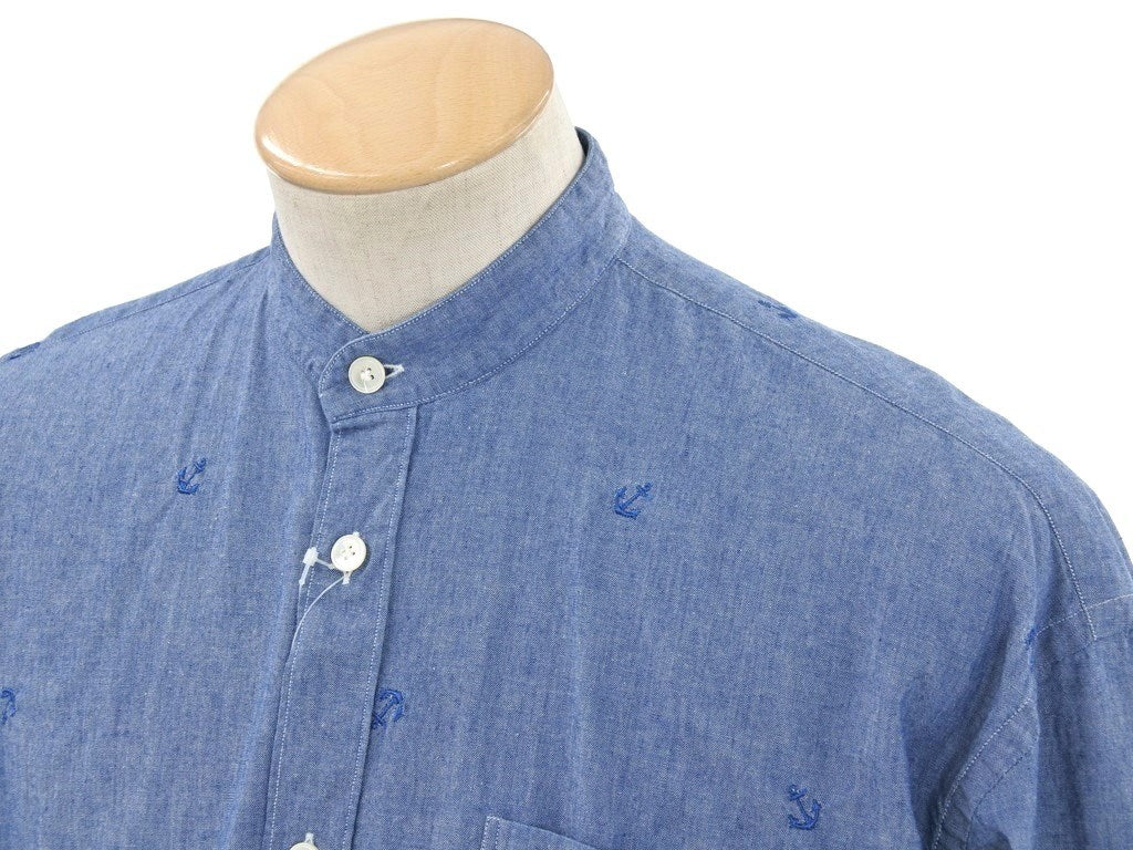 【新品】イレブンティ eleventy カジュアルシャツ
 ブルー系【サイズ38】【BLU】【S/S/A/W】【状態ランクN】【メンズ】
【769879】 EPD