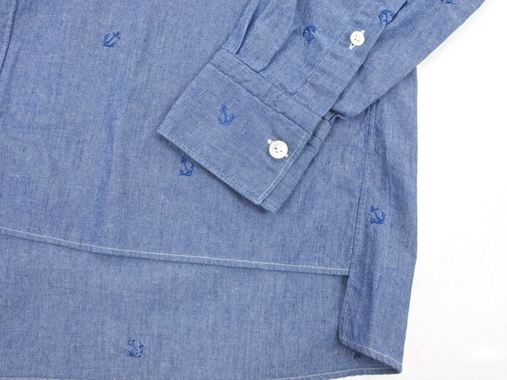 【新品】イレブンティ eleventy カジュアルシャツ
 ブルー系【サイズ38】【BLU】【S/S/A/W】【状態ランクN】【メンズ】
【769879】 EPD