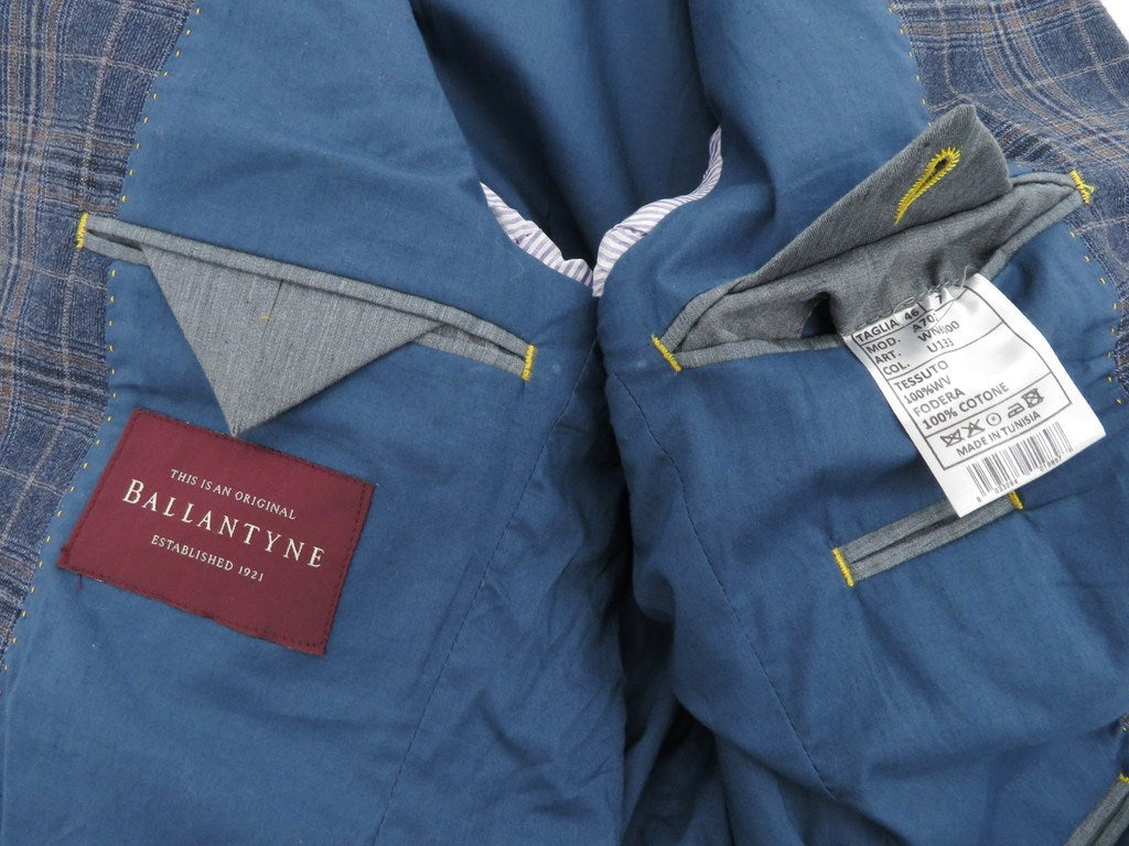 【中古】バランタイン BALLANTYNE テーラードジャケット
 ネイビー系【サイズ46】【NVY】【A/W】【状態ランクB】【メンズ】
【778997】 EPD