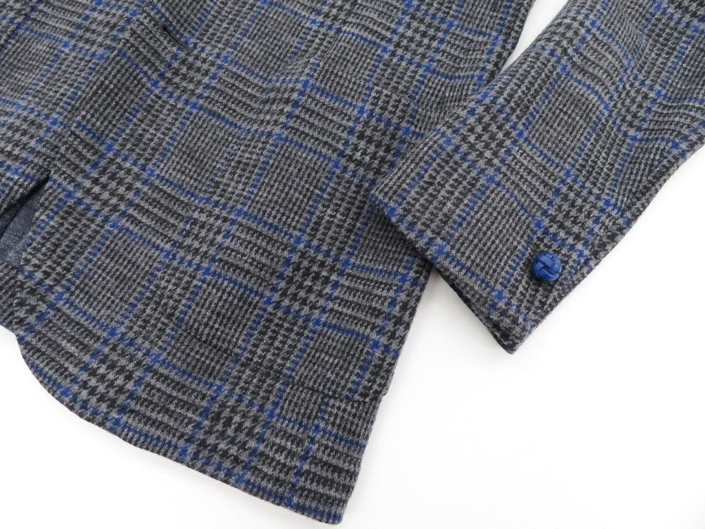 【中古】エルビーエム1911 L.B.M.1911 カジュアルジャケット
 グレーxブルー【サイズ52】【GRY】【A/W】【状態ランクB】【メンズ】
【778892】 EPD