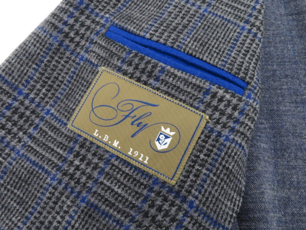 【中古】エルビーエム1911 L.B.M.1911 カジュアルジャケット
 グレーxブルー【サイズ52】【GRY】【A/W】【状態ランクB】【メンズ】
【778892】 EPD