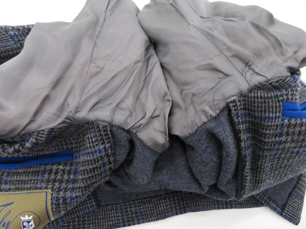 【中古】エルビーエム1911 L.B.M.1911 カジュアルジャケット
 グレーxブルー【サイズ52】【GRY】【A/W】【状態ランクB】【メンズ】
【778892】 EPD