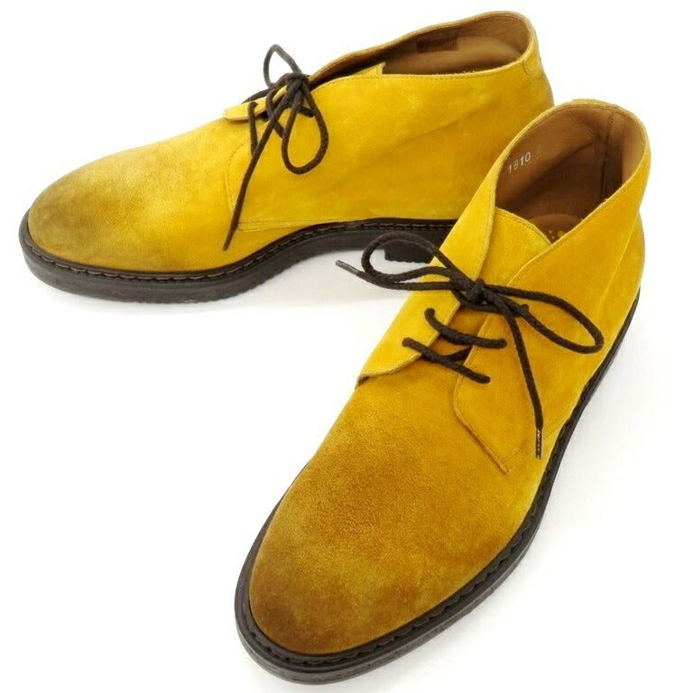 【新品】デュカルス DOUCALS ブーツ
 マスタード【サイズ40】【YEL】【A/W】【状態ランクN】【メンズ】 EPD
