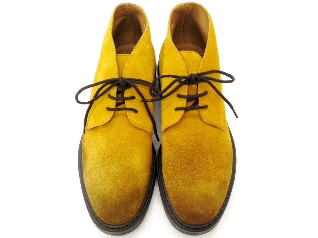 【新品】デュカルス DOUCALS ブーツ
 マスタード【サイズ40】【YEL】【A/W】【状態ランクN】【メンズ】 EPD