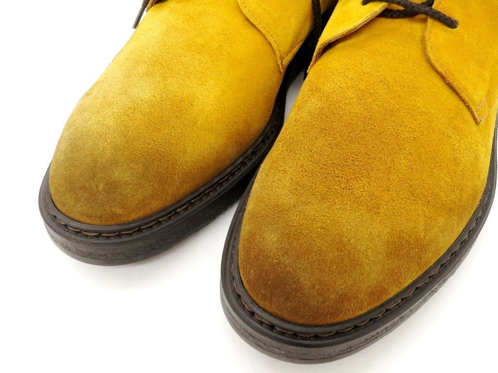 【新品】デュカルス DOUCALS ブーツ
 マスタード【サイズ40】【YEL】【A/W】【状態ランクN】【メンズ】 EPD