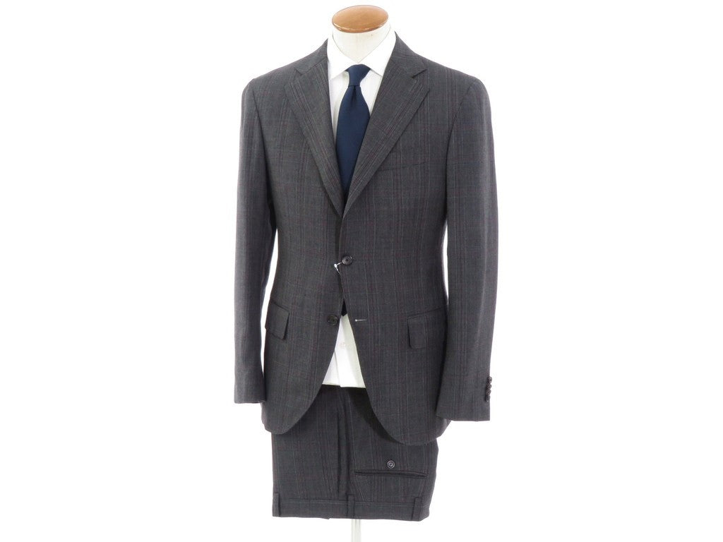 【中古】インベストメント クロージング INVESTMENT CLOTHING 3つボタンスーツ
 グレーxパープル【サイズ表記なし(M位)】【GRY】【A/W】【状態ランクB】【メンズ】
【778998】 EPD