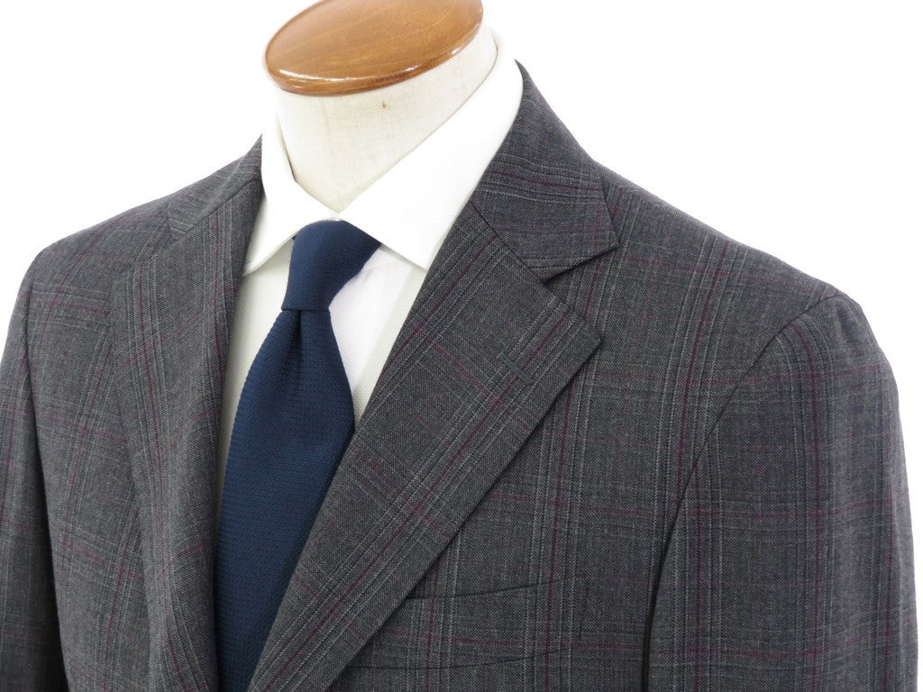 【中古】インベストメント クロージング INVESTMENT CLOTHING 3つボタンスーツ
 グレーxパープル【サイズ表記なし(M位)】【GRY】【A/W】【状態ランクB】【メンズ】
【778998】 EPD