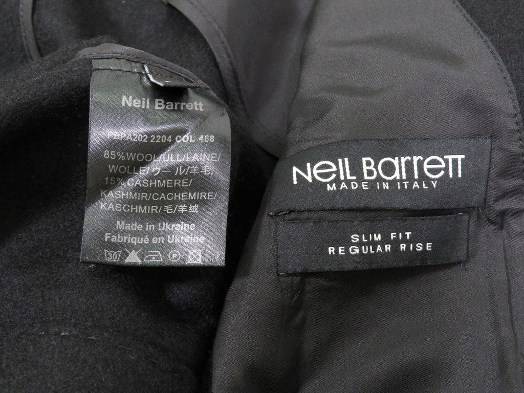 【中古】ニールバレット NEIL BARRETT カジュアルジャケット
 ブラック【サイズ50】【BLK】【A/W】【状態ランクB】【メンズ】
【778889】 EPD