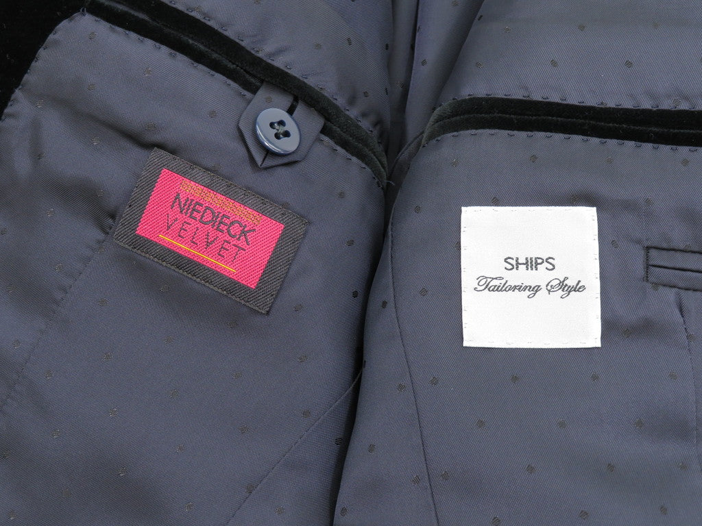 【中古】シップス SHIPS テーラードジャケット
 ブラック【サイズ46】【BLK】【A/W】【状態ランクB】【メンズ】
【778889】 EPD