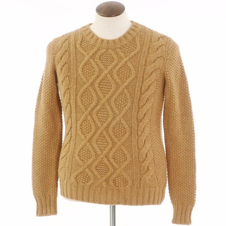 【中古】カングラ Kangra プルオーバーニット
 キャメル【サイズ50】【BRW】【A/W】【状態ランクB】【メンズ】
【778891】 EPD