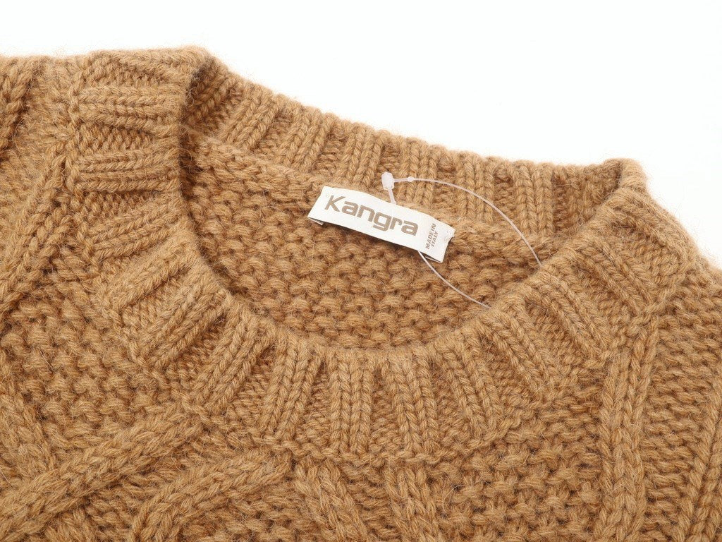 【中古】カングラ Kangra プルオーバーニット
 キャメル【サイズ50】【BRW】【A/W】【状態ランクB】【メンズ】
【778891】 EPD