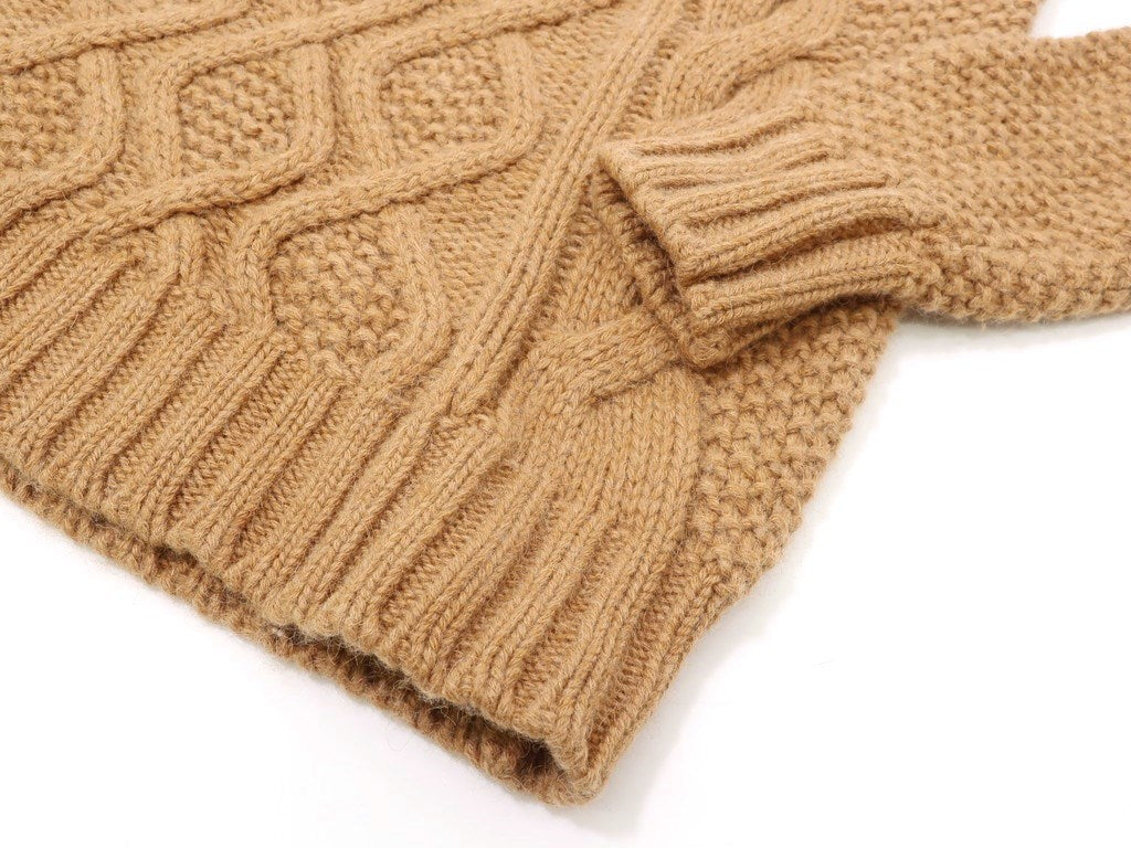 【中古】カングラ Kangra プルオーバーニット
 キャメル【サイズ50】【BRW】【A/W】【状態ランクB】【メンズ】
【778891】 EPD