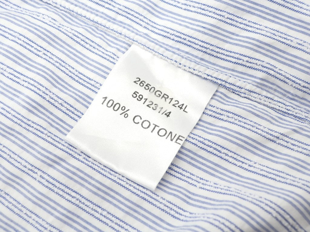 【中古】ギローバー GUY ROVER カジュアルシャツ
 ホワイトxブルー【サイズ39】【WHT】【S/S/A/W】【状態ランクB】【メンズ】
【779069】 EPD