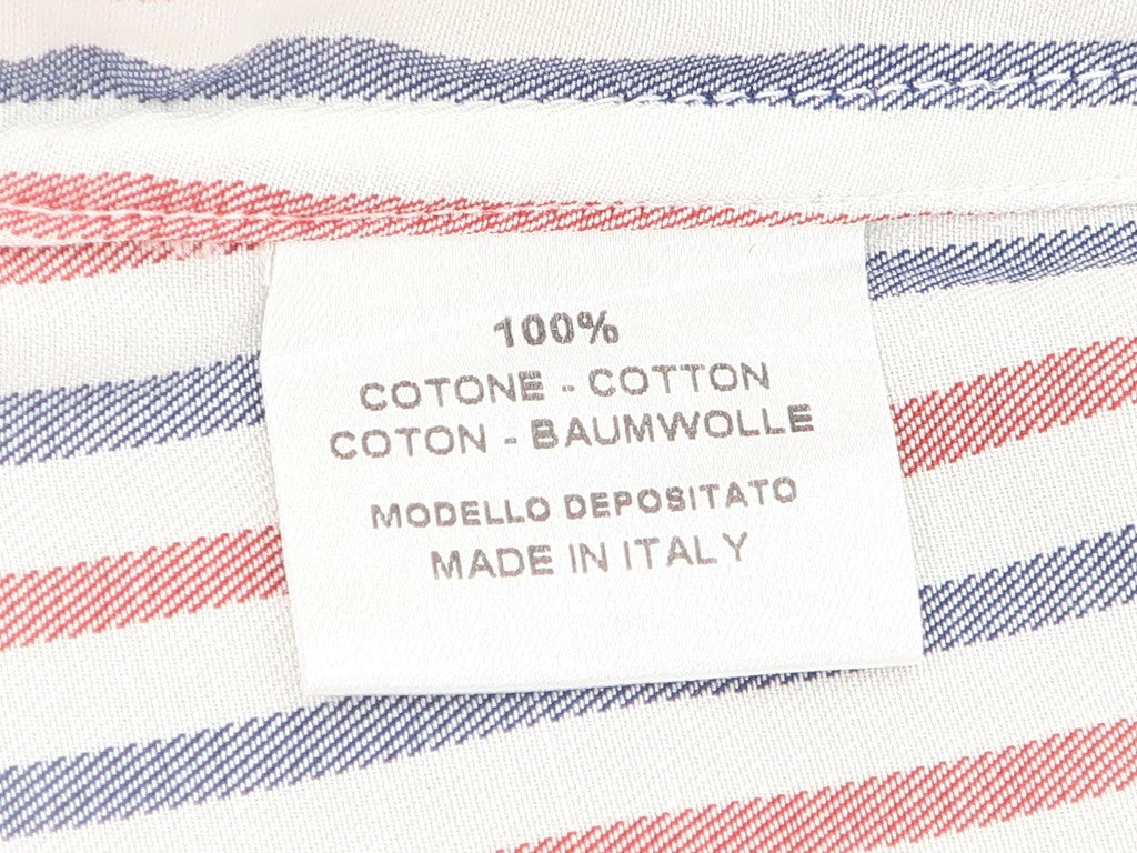 【中古】ギローバー GUY ROVER カジュアルシャツ
 レッドxネイビーxホワイト【サイズ40】【WHT】【S/S/A/W】【状態ランクC】【メンズ】
【769880】 EPD