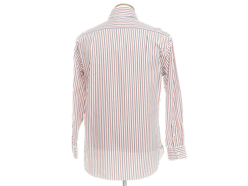 【中古】ギローバー GUY ROVER カジュアルシャツ
 レッドxネイビーxホワイト【サイズ40】【WHT】【S/S/A/W】【状態ランクC】【メンズ】
【769880】 EPD