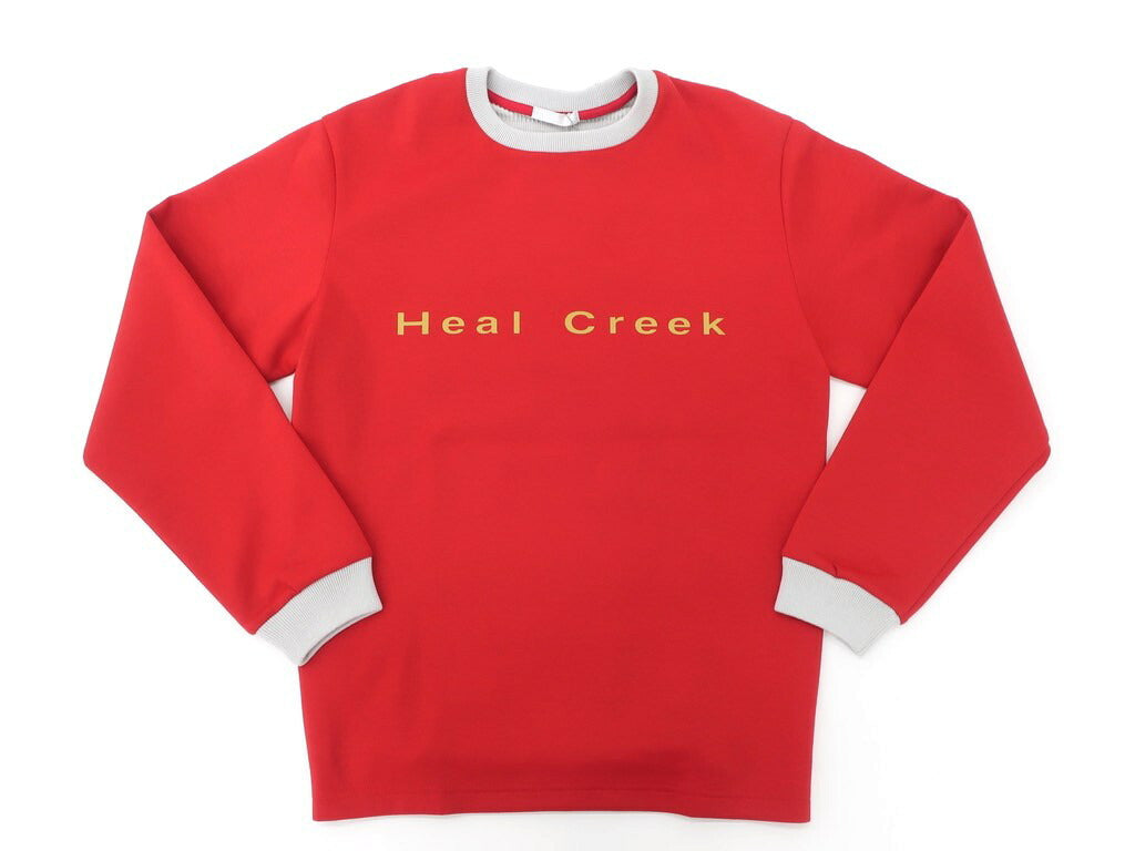 【新品】ヒールクリーク Heal Creak プルオーバーニット
レッド×ライトグレー【サイズ50】【RED】【S/S】【状態ランクN】【メンズ】 EPD