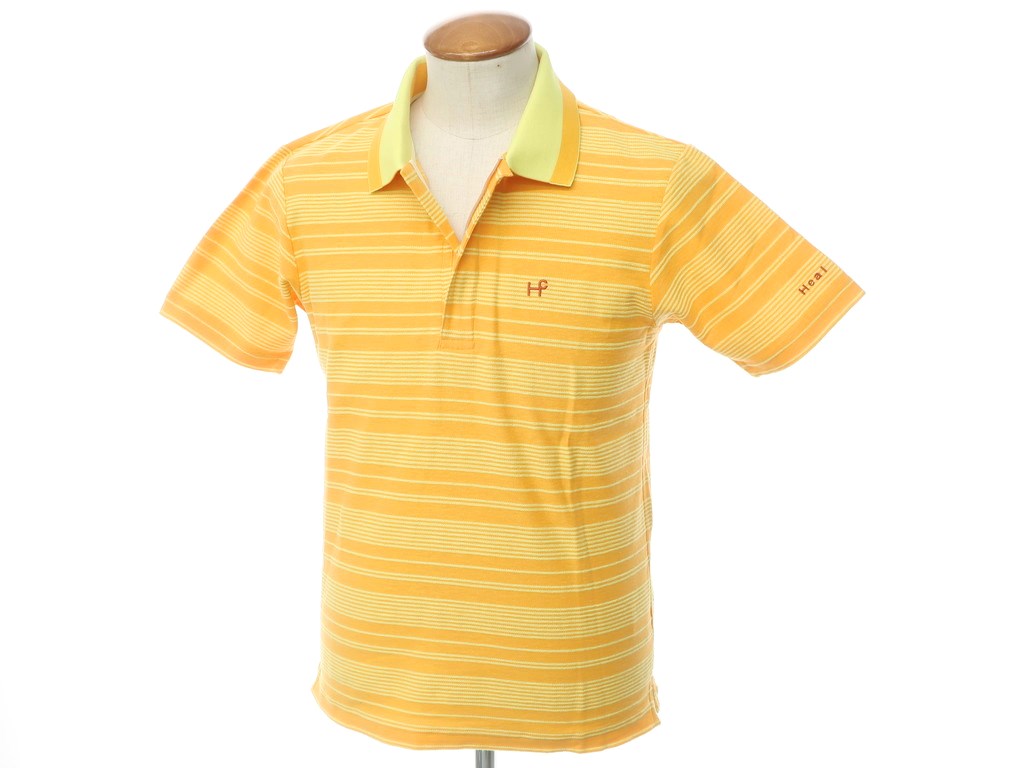 【新品】ヒールクリーク Heal Creak 半袖ポロシャツ
オレンジ×イエロー【サイズ48】【YEL】【S/S】【状態ランクN】【メンズ】 EPD