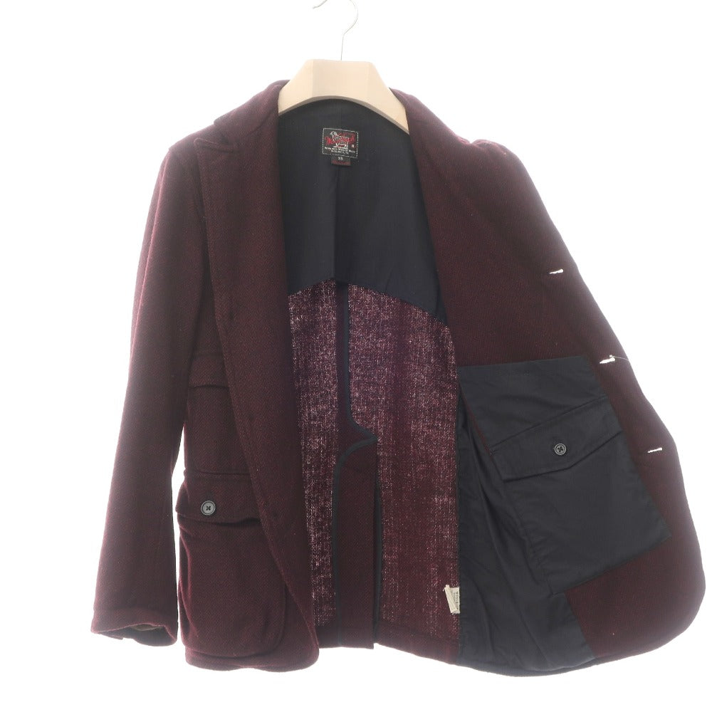 【中古】ウールリッチ WOOLRICH カジュアルジャケット
ダークレッドxブラック【サイズXS】【RED】【A/W】【状態ランクB】【メンズ】
【779173】 EPD