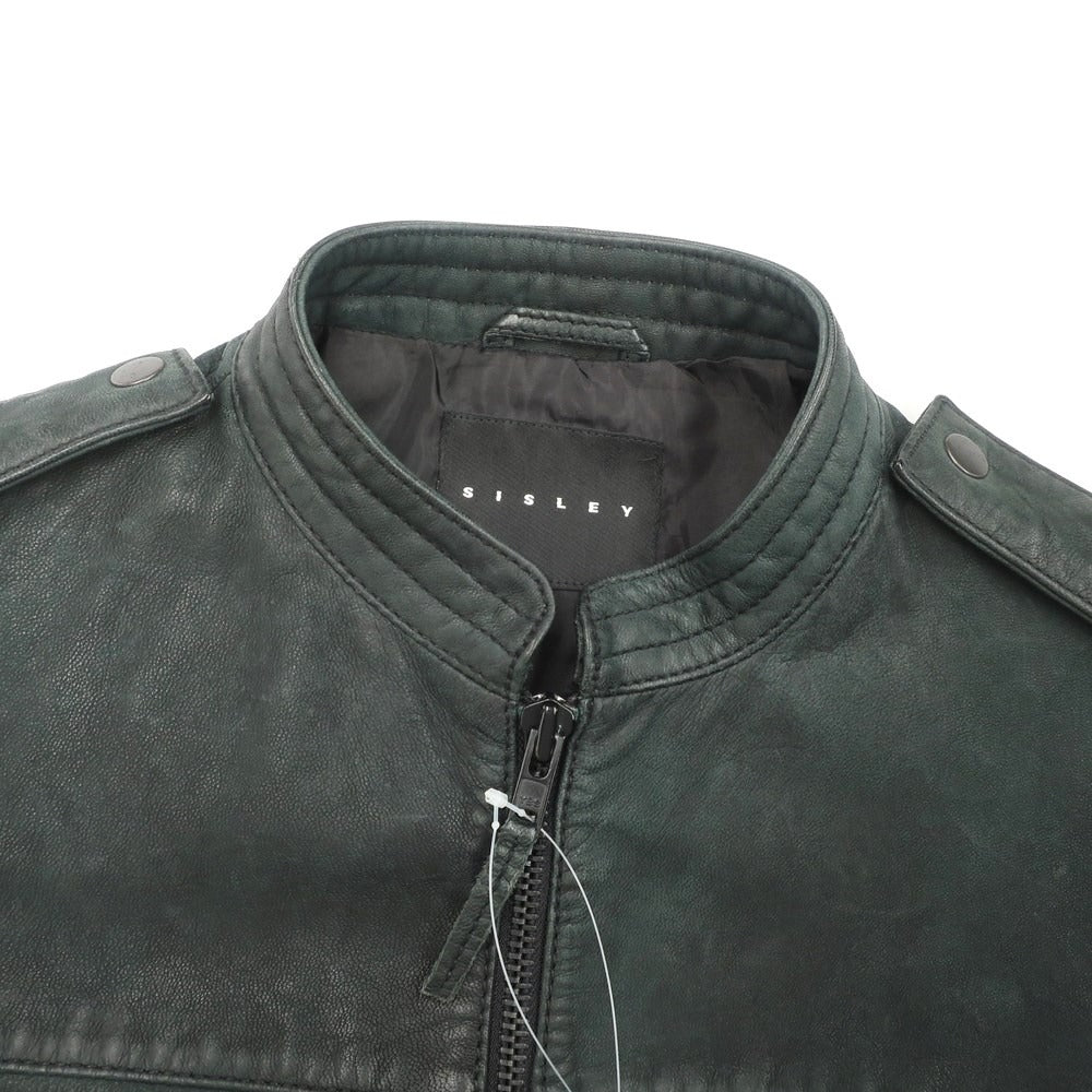 【中古】シスレー SYSLEY レザーブルゾン
ブラック【サイズM】【BLK】【A/W】【状態ランクC】【メンズ】
【779098】 EPD