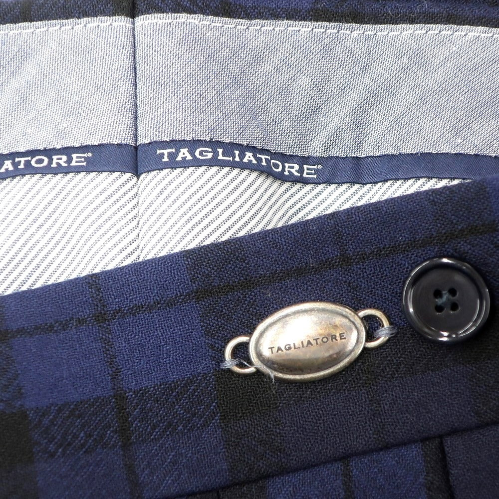 【新品】タリアトーレ TAGLIATORE P-MANUEL ドレススラックスパンツ
ネイビーxブラック【サイズ46】【NVY】【A/W】【状態ランクN】【メンズ】
【779097】 DPD