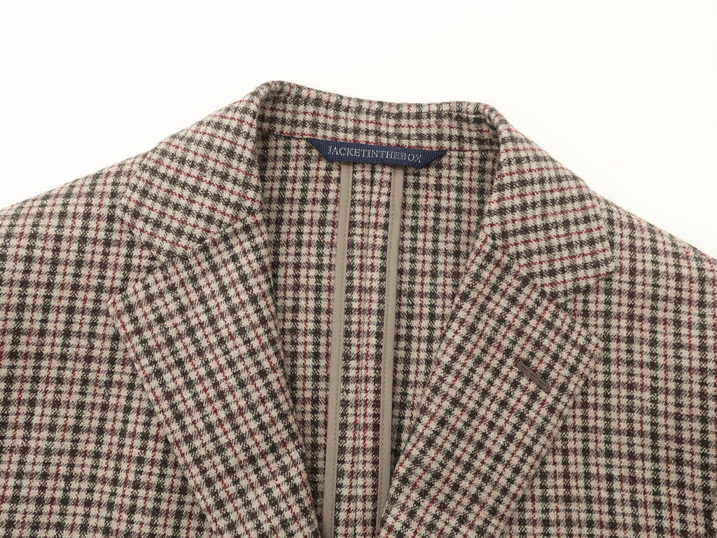 【新品】ベルベスト Belvest カジュアルジャケット
ベージュ×ブラウン【サイズ48(8R)】【BEI】【A/W】【状態ランクN】【メンズ】 DPD