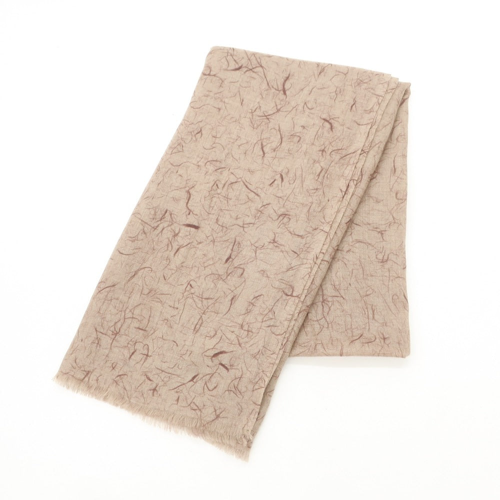 【新品】トゥーシュ Toosh ストール
 ダークベージュxボルドー【BEI】【A/W】【状態ランクN】【メンズ】
【779094】 DPD