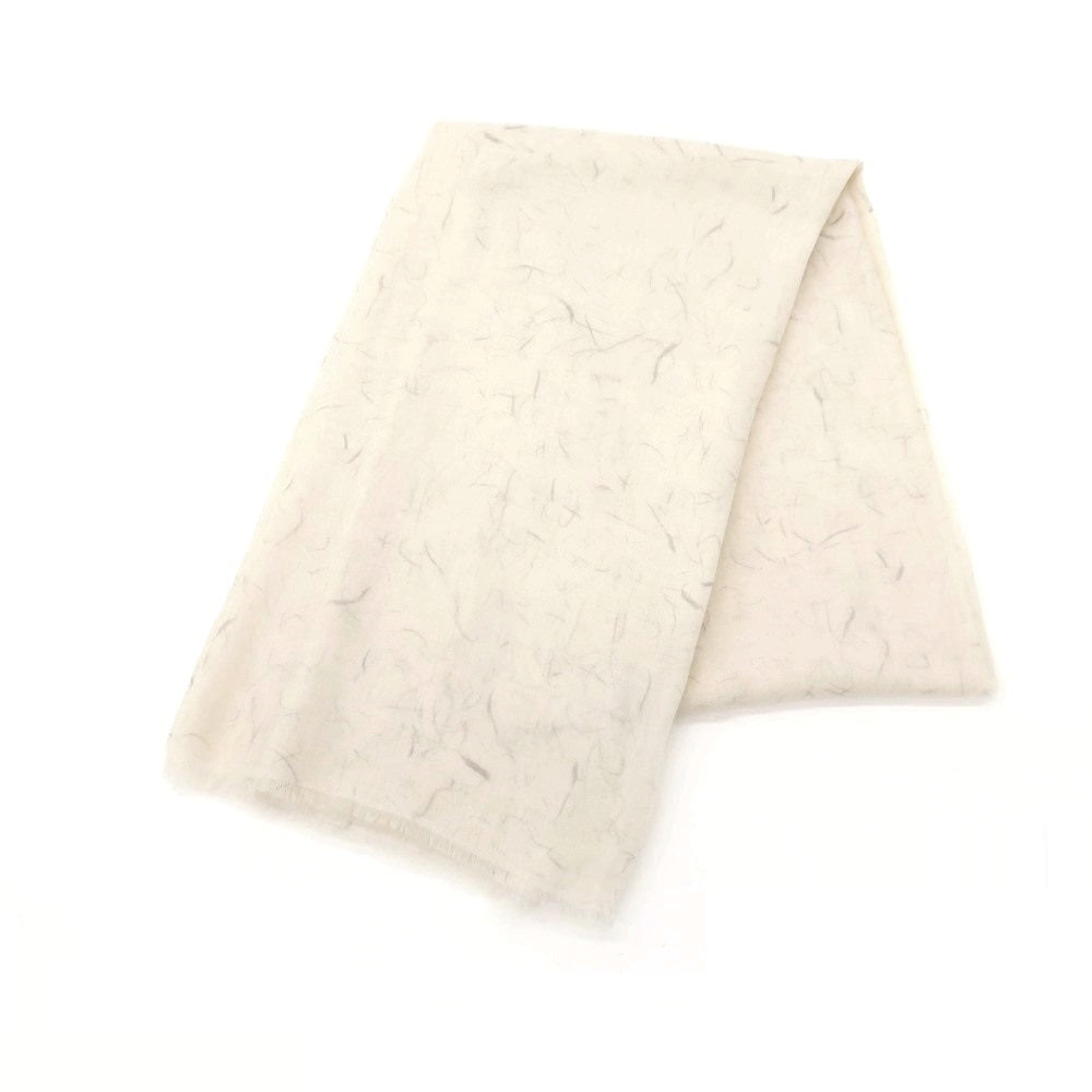 【新品】トゥーシュ Toosh ストール
 アイボリーxグレー【WHT】【A/W】【状態ランクN】【メンズ】
【779093】 DPD