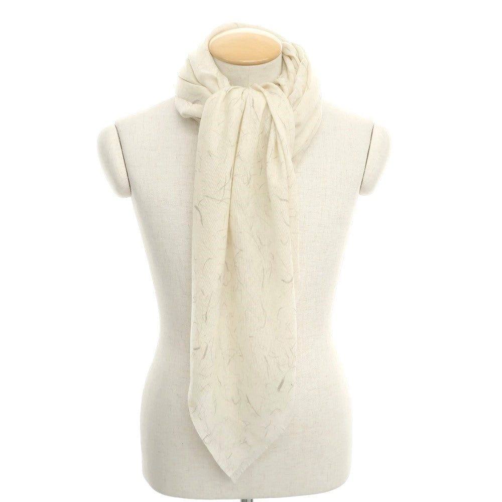 【新品】トゥーシュ Toosh ストール
 アイボリーxグレー【WHT】【A/W】【状態ランクN】【メンズ】
【779093】 DPD