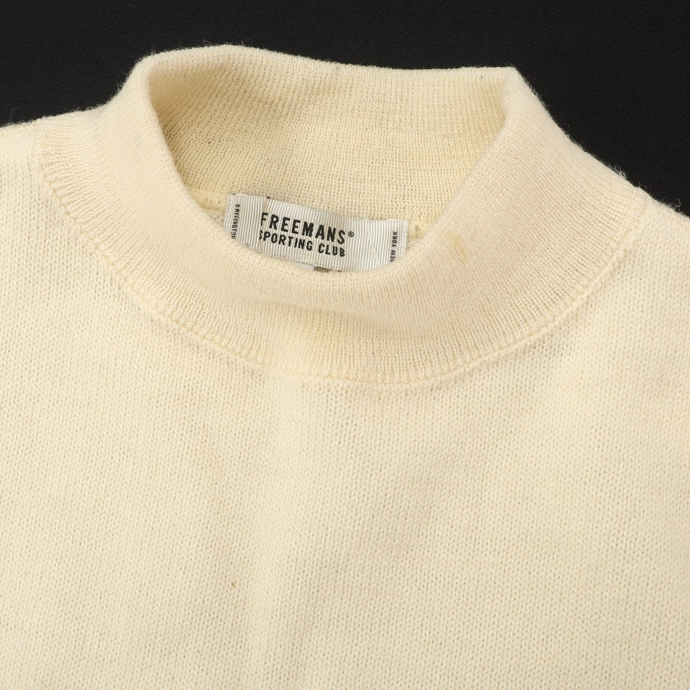 【中古】フリーマンズスポーティングクラブ FREEMANS SPORTING CLUB ハイネック プルオーバーニット
アイボリー【サイズS】【WHT】【A/W】【状態ランクC】【メンズ】
【779176】 EPD