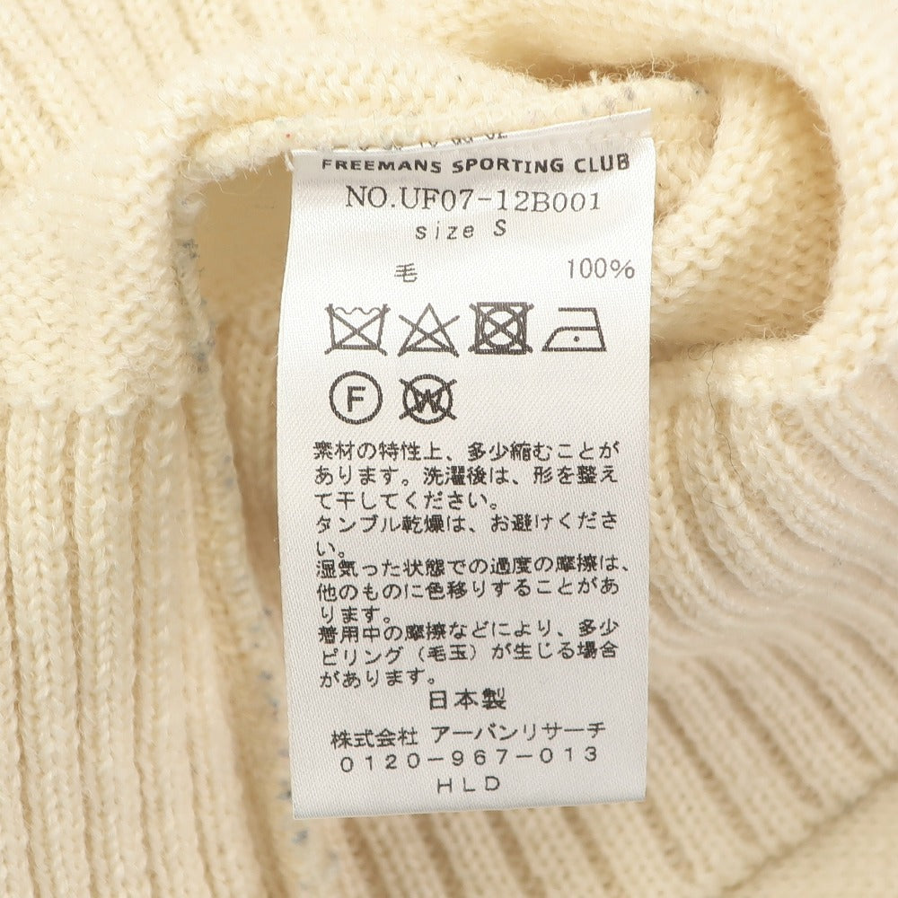 【中古】フリーマンズスポーティングクラブ FREEMANS SPORTING CLUB ハイネック プルオーバーニット
アイボリー【サイズS】【WHT】【A/W】【状態ランクC】【メンズ】
【779176】 EPD