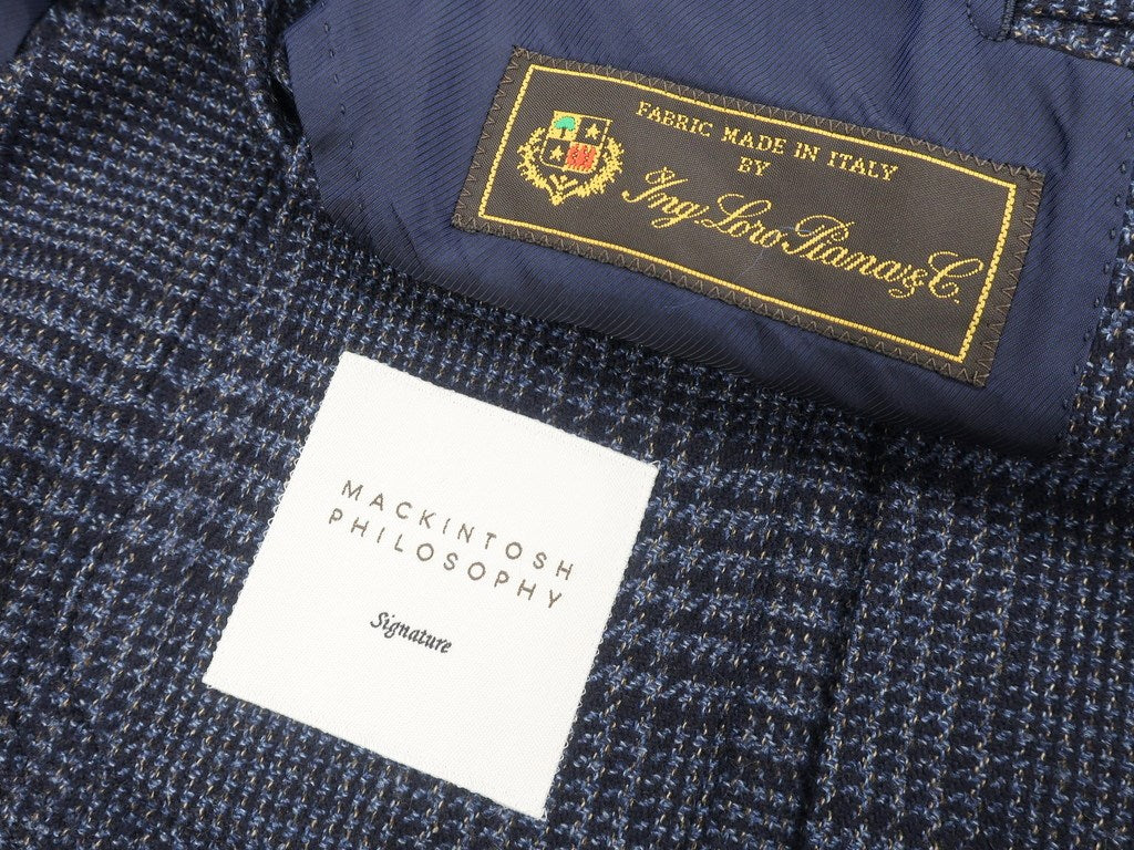 【中古】マッキントッシュフィロソフィー MACKINTOSH PHILOSOPHY テーラードジャケット
 ネイビー【サイズ38】【NVY】【A/W】【状態ランクB】【メンズ】
【778890】 BPD