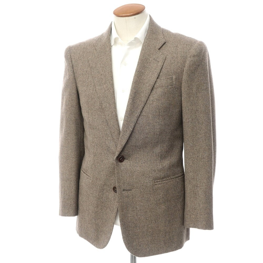 【中古】カネコヨウフクテン 金子洋服店 テーラードジャケット
 ブラウンxベージュxグレー【サイズM位】【BRW】【A/W】【状態ランクB】【メンズ】
【779076】 DPD