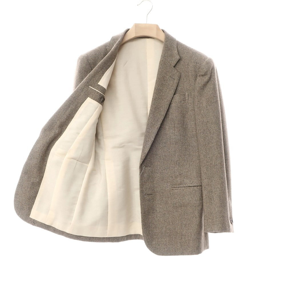 【中古】カネコヨウフクテン 金子洋服店 テーラードジャケット
 ブラウンxベージュxグレー【サイズM位】【BRW】【A/W】【状態ランクB】【メンズ】
【779076】 DPD