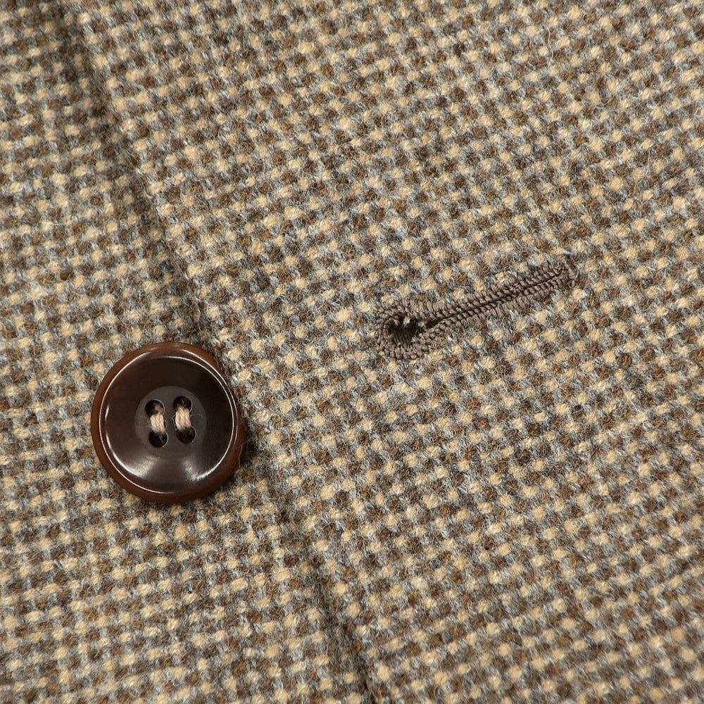 【中古】カネコヨウフクテン 金子洋服店 テーラードジャケット
 ブラウンxベージュxグレー【サイズM位】【BRW】【A/W】【状態ランクB】【メンズ】
【779076】 DPD